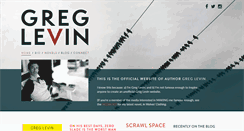Desktop Screenshot of greglevin.com